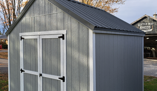 10x10 Garden Cottage Shed Better Way Sheds front view