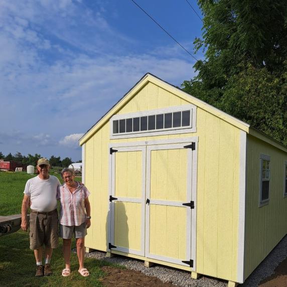 10x16 Garden Cottage Shed by Better Way Sheds